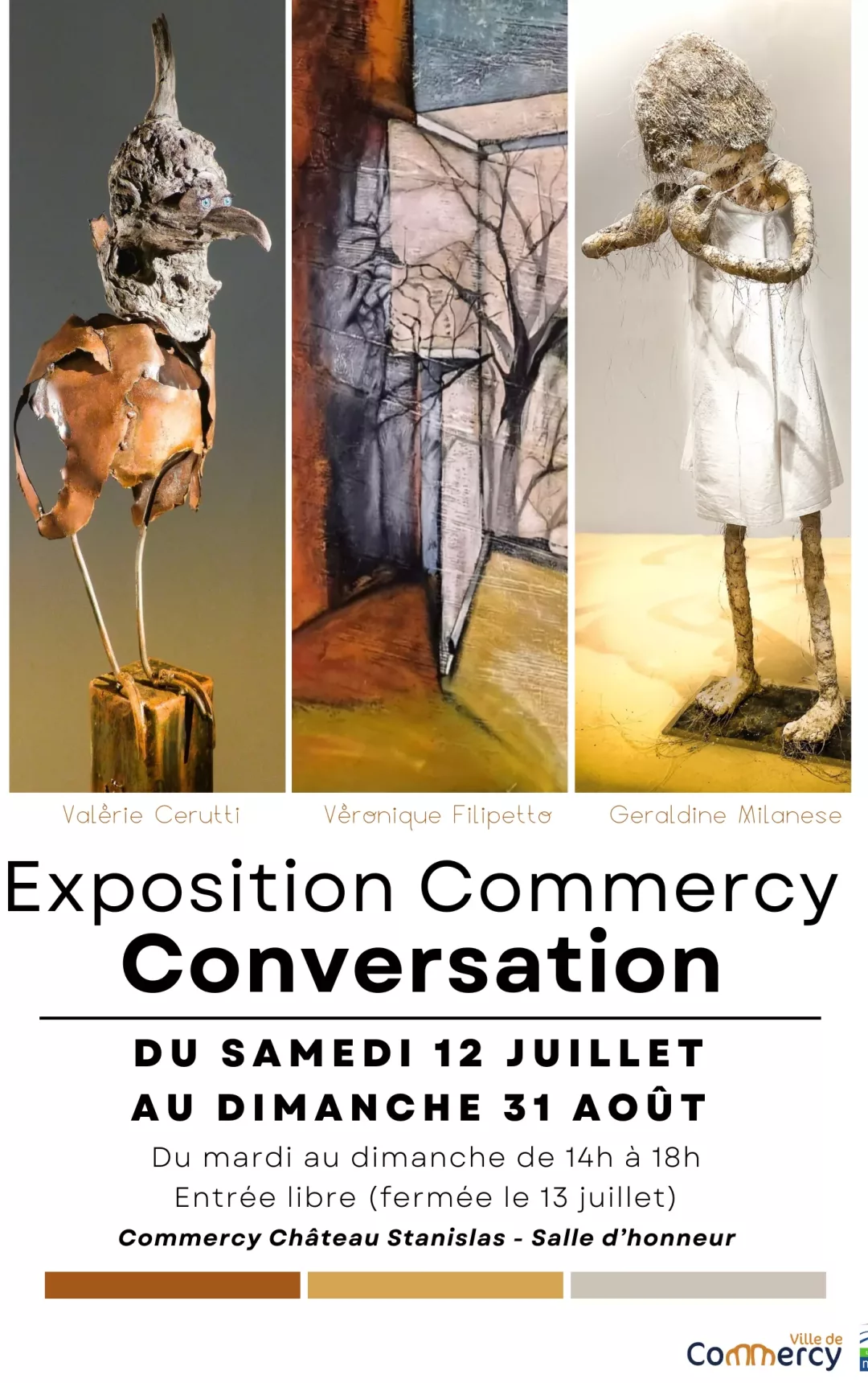 Affiche exposition Conversation