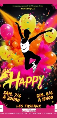 OFFICIAL AFFICHE HAPPY
