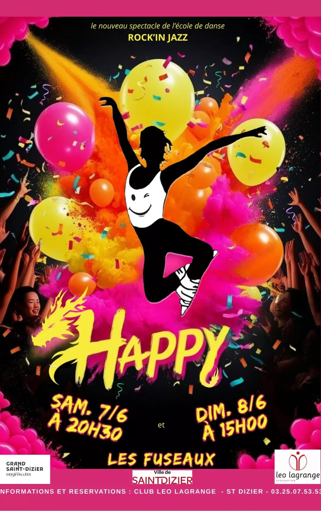 OFFICIAL AFFICHE HAPPY